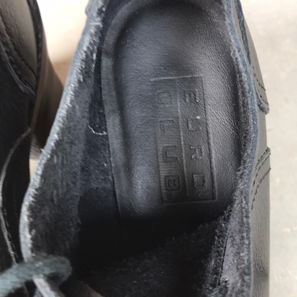 Euro Club Leather Lace Up Booties - Picture 5 of 9